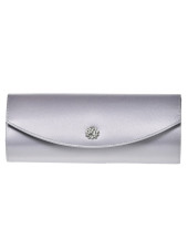 Elizabeth - Silver  Clutch Bag (Lexus)